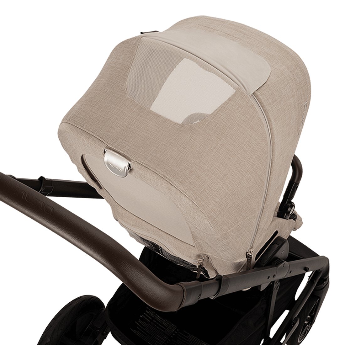 Nuna Mixx Next Travel System with ARRA Flex Car Seat & Curv ISOFIX Base - Biscotti