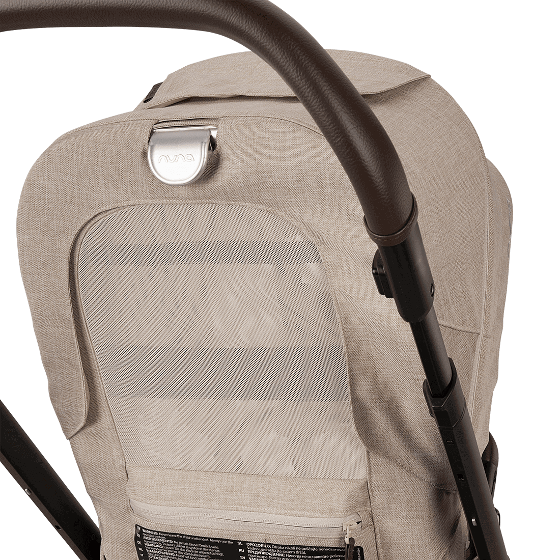Nuna Mixx Next Travel System with ARRA Flex Car Seat & Curv ISOFIX Base - Biscotti