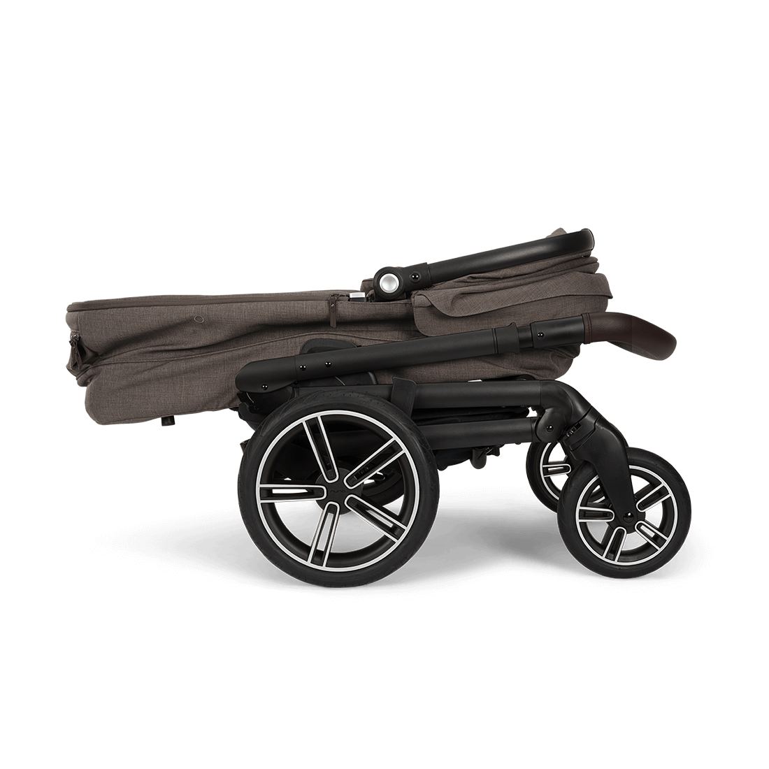 Nuna Mixx Next Travel System with ARRA Flex Car Seat & Curv ISOFIX Base - Chestnut