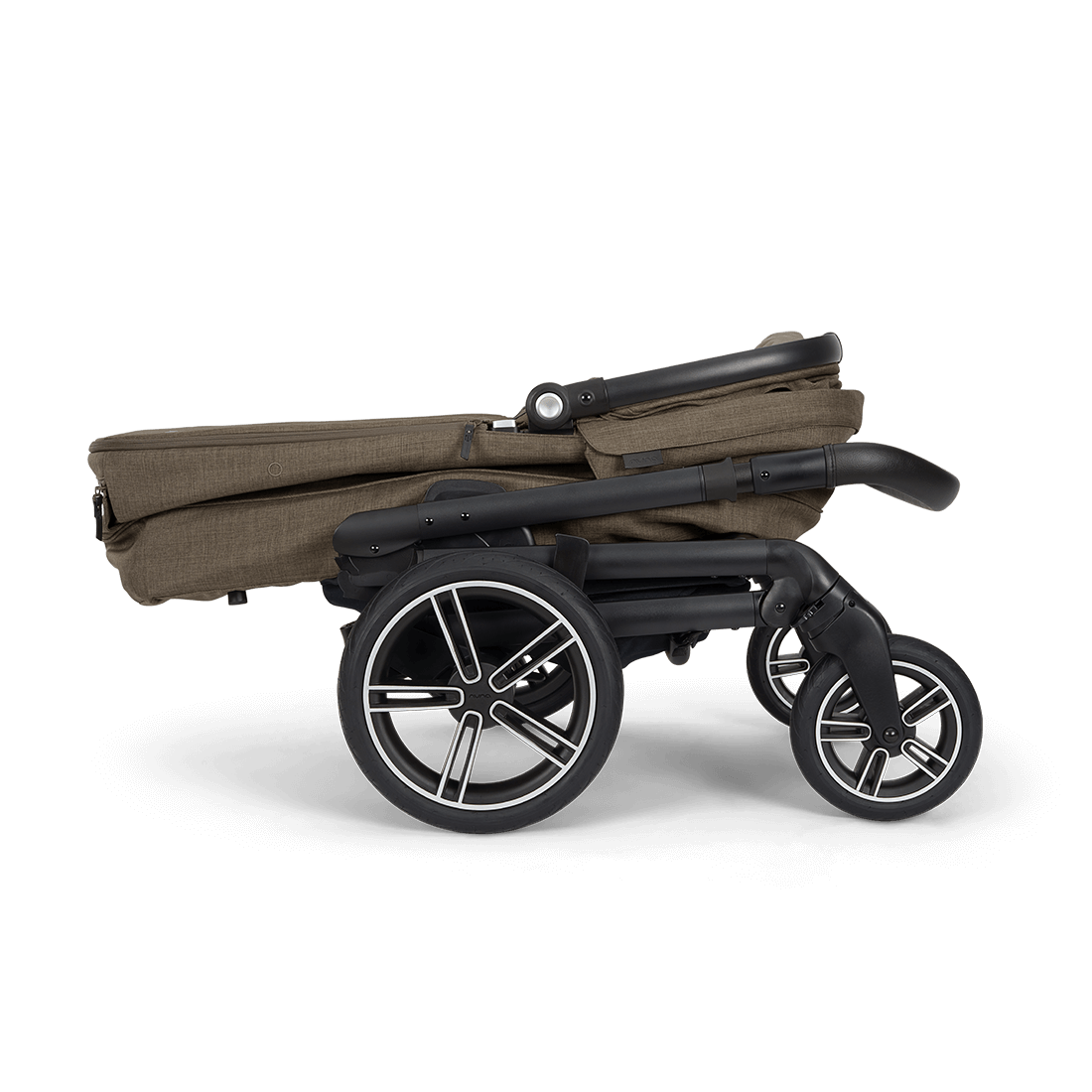 Nuna Mixx Next Travel System with ARRA Flex Car Seat, Curv ISOFIX Base & Stand - Pistachio