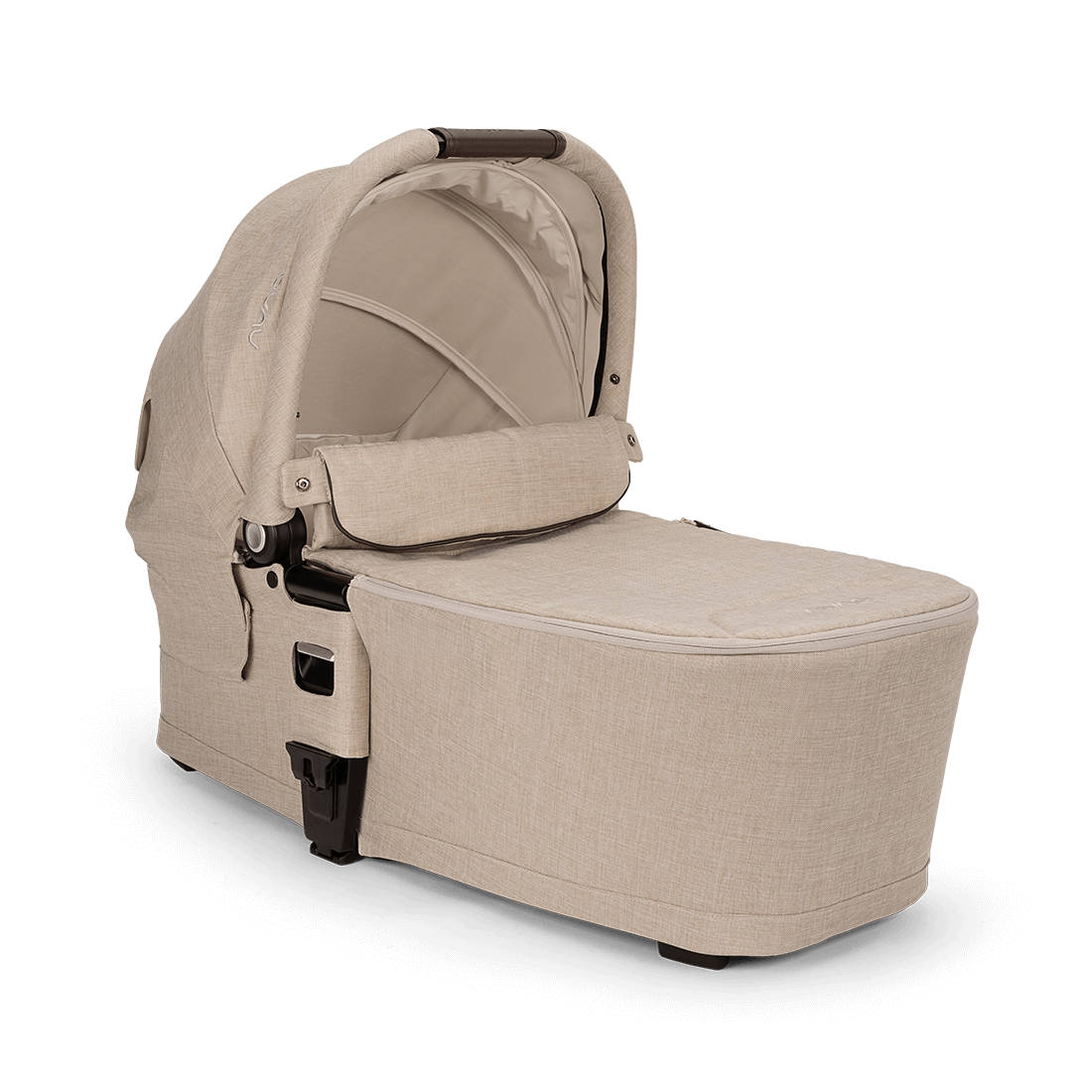 Nuna Mixx Next Travel System with ARRA Flex Car Seat & Curv ISOFIX Base - Biscotti