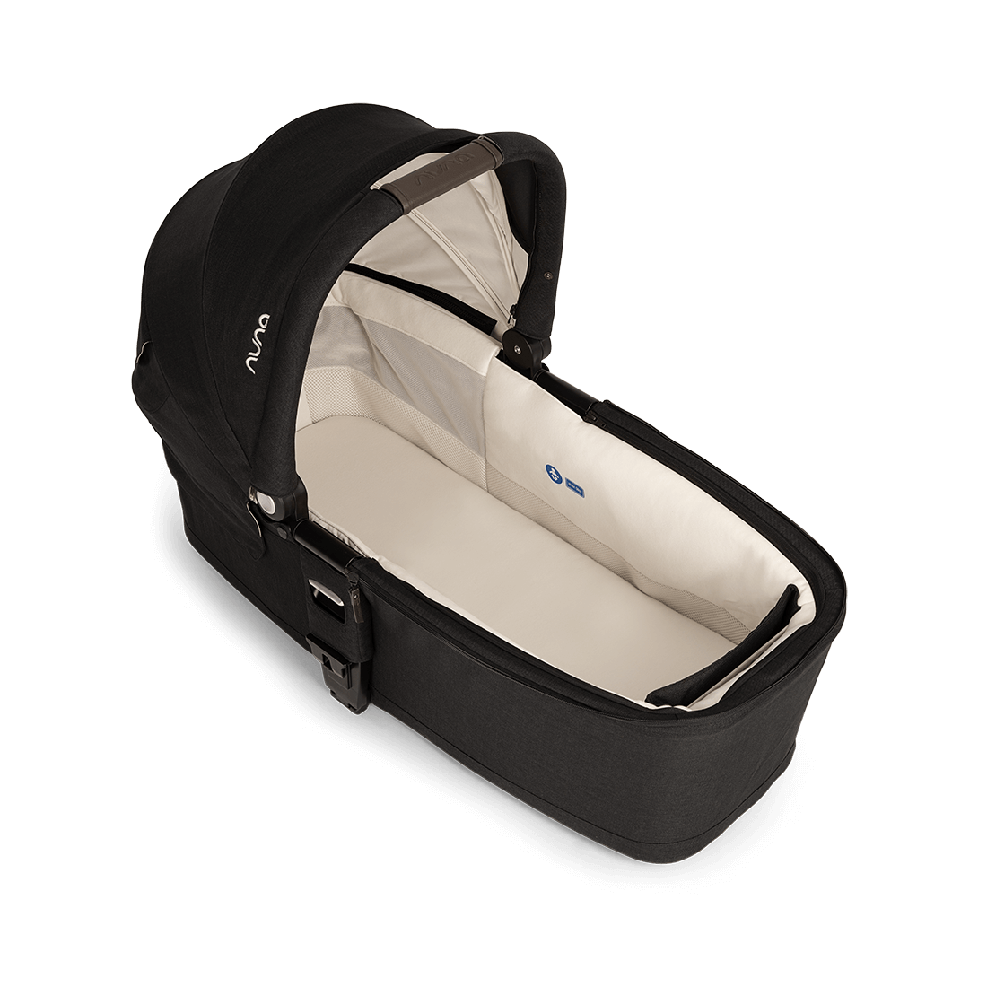 Nuna Mixx Next Travel System with ARRA Flex Car Seat & Curv ISOFIX Base - Caviar