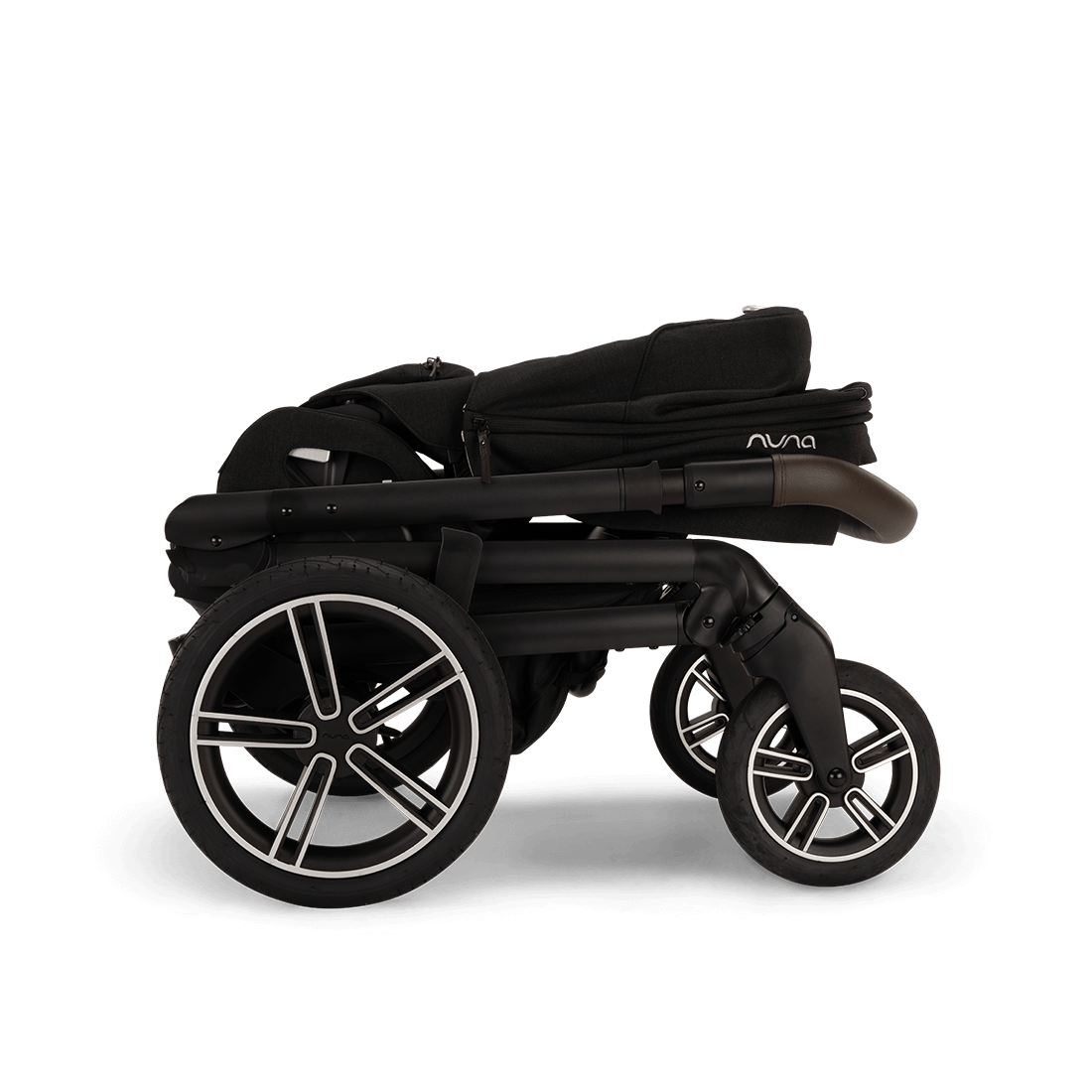 Nuna Mixx Next Travel System with ARRA Flex Car Seat & Curv ISOFIX Base - Caviar