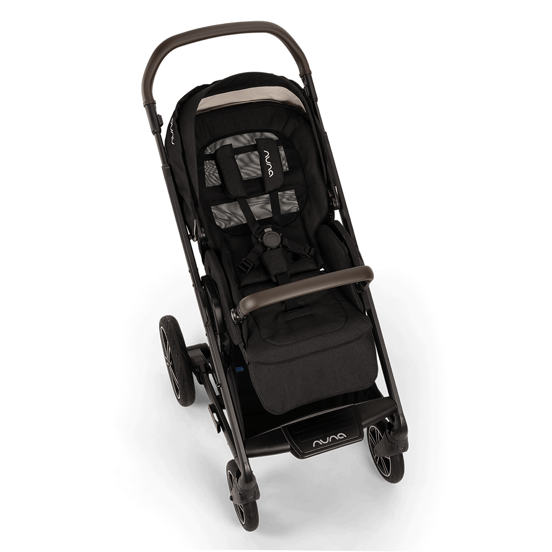 Nuna Mixx Next Travel System with ARRA Flex Car Seat & Curv ISOFIX Base - Caviar