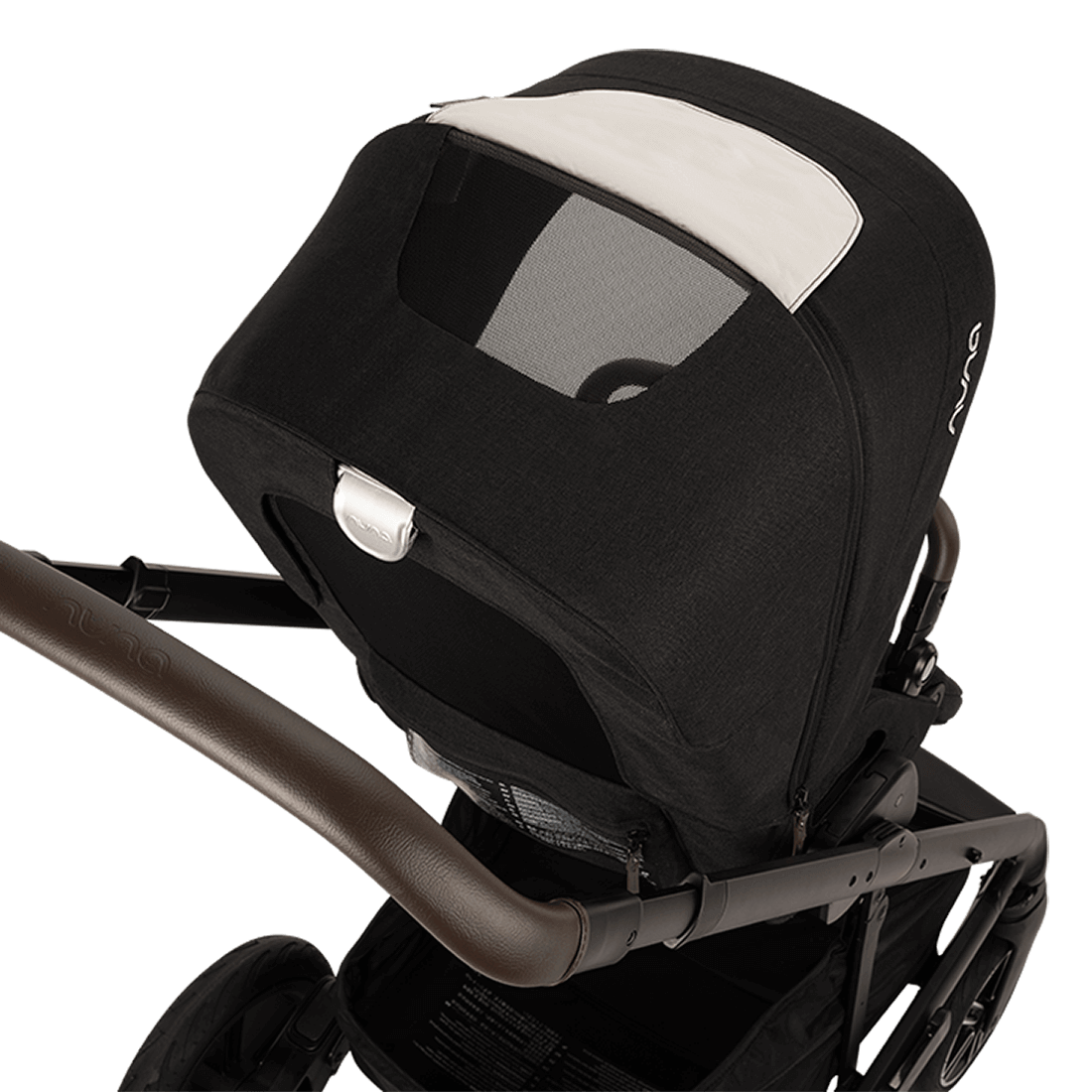 Nuna Mixx Next Travel System with ARRA Flex Car Seat & Curv ISOFIX Base - Caviar