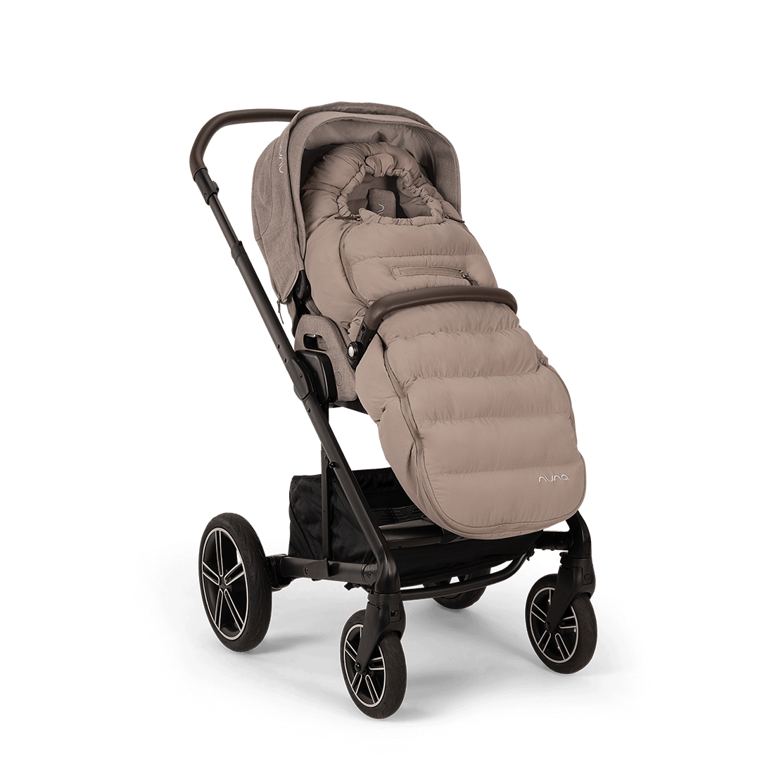 Nuna Winter Merino Wool Footmuff & Mittens Set - Cedar