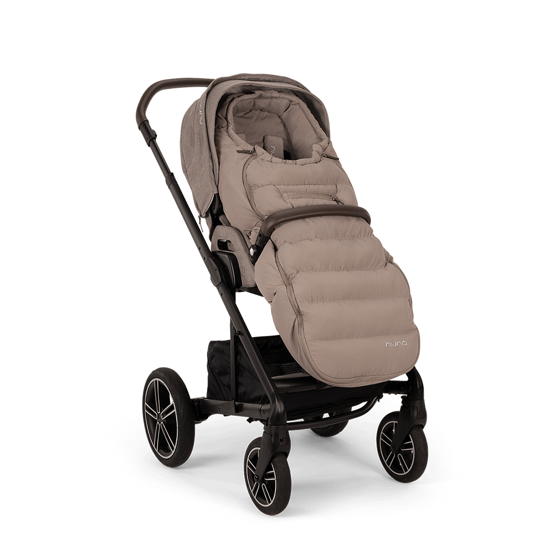 Nuna Winter Merino Wool Footmuff & Mittens Set - Cedar