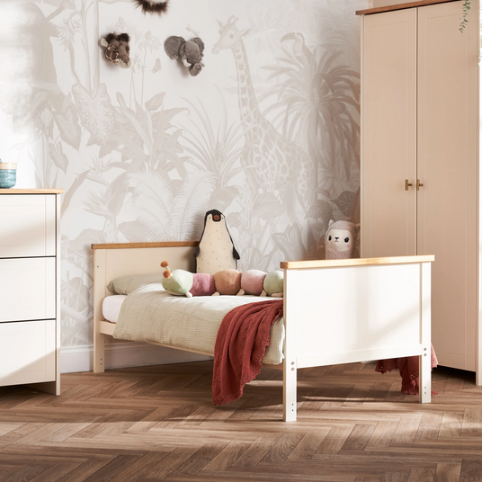 OBABY Evie 140 x 70cm Cot Bed - Cashmere 2