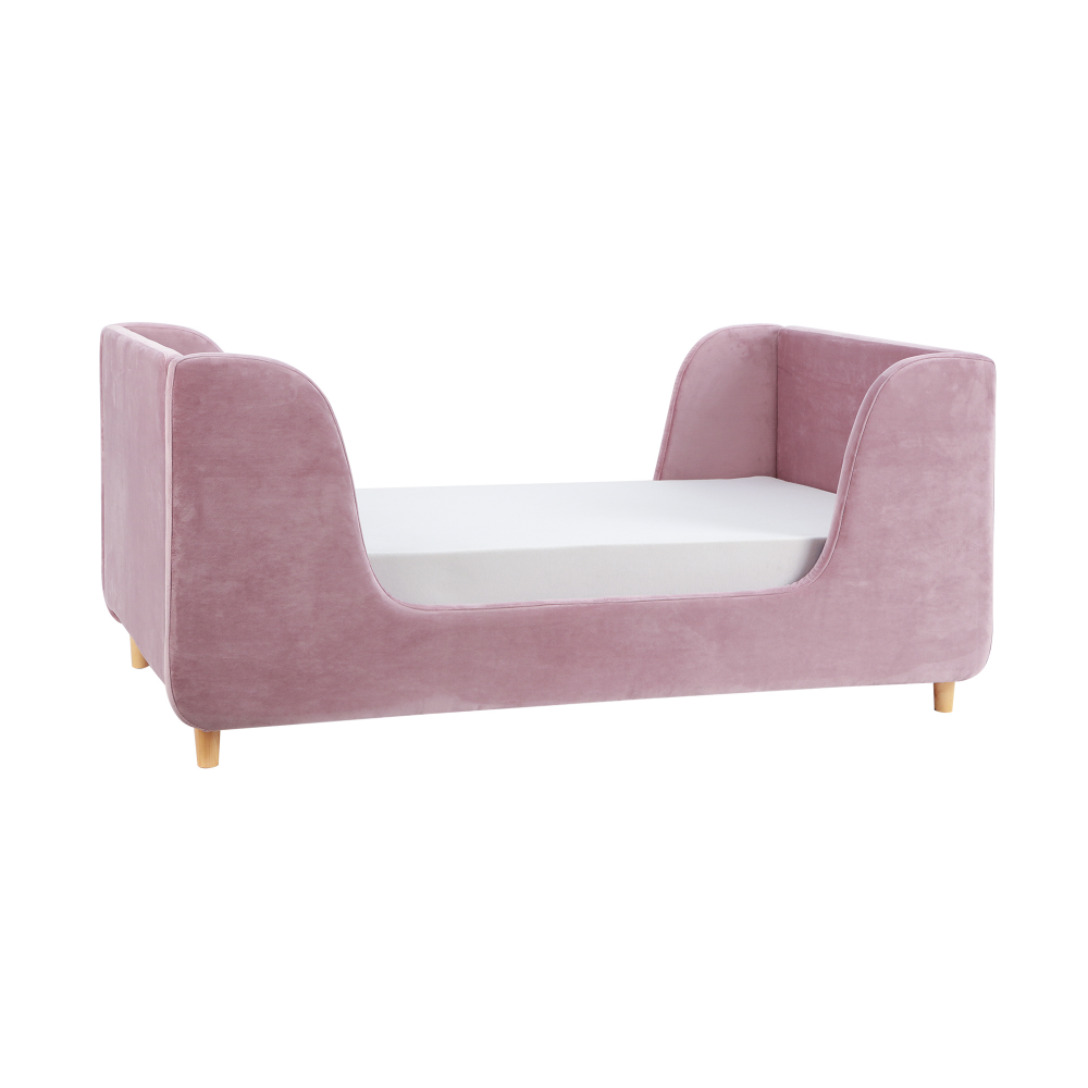 Obaby Lumi Toddler Bed - Velvet Pink 1