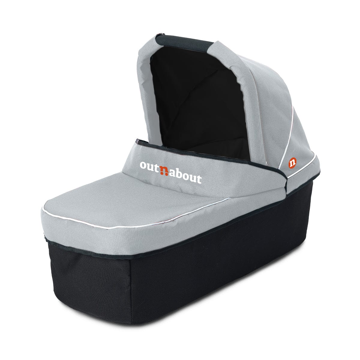 Out'n'About Double Carrycot V5 - Rocksalt Grey