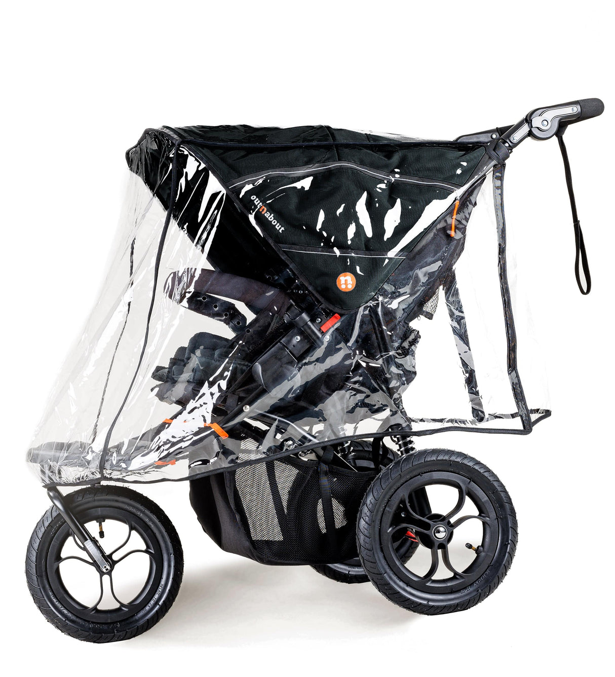 Out n About Nipper V5 Double Pushchair - Summit Black