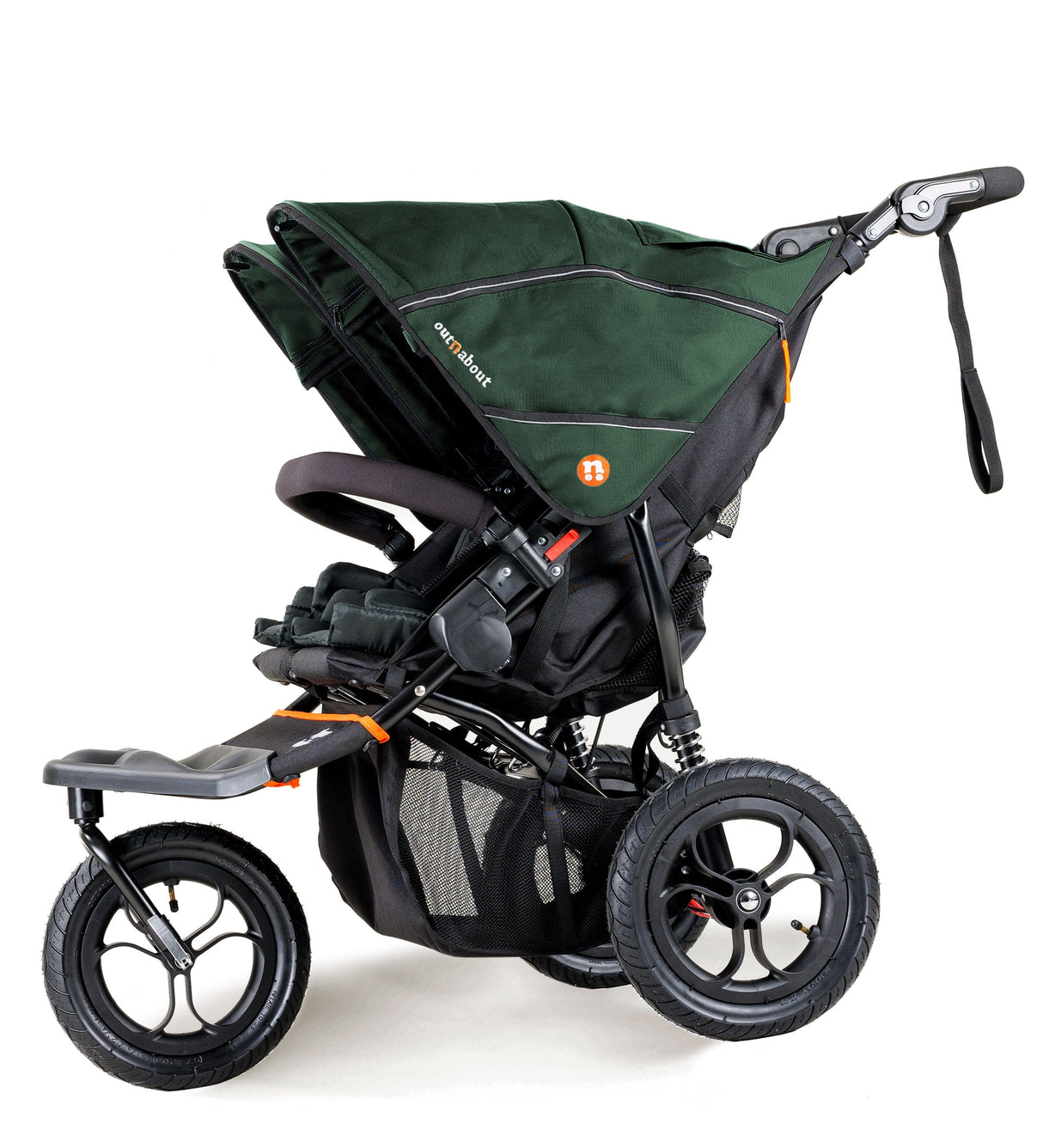 Out n About Nipper V5 Double Pushchair - Sycamore Green