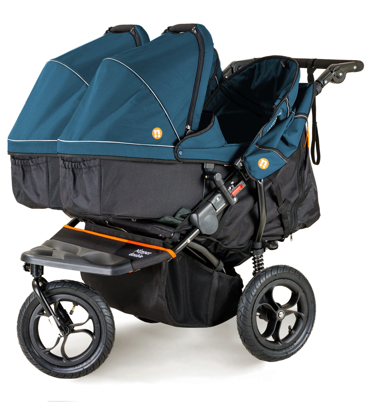 Out n About Nipper V5 Double Pushchair - Highland Blue