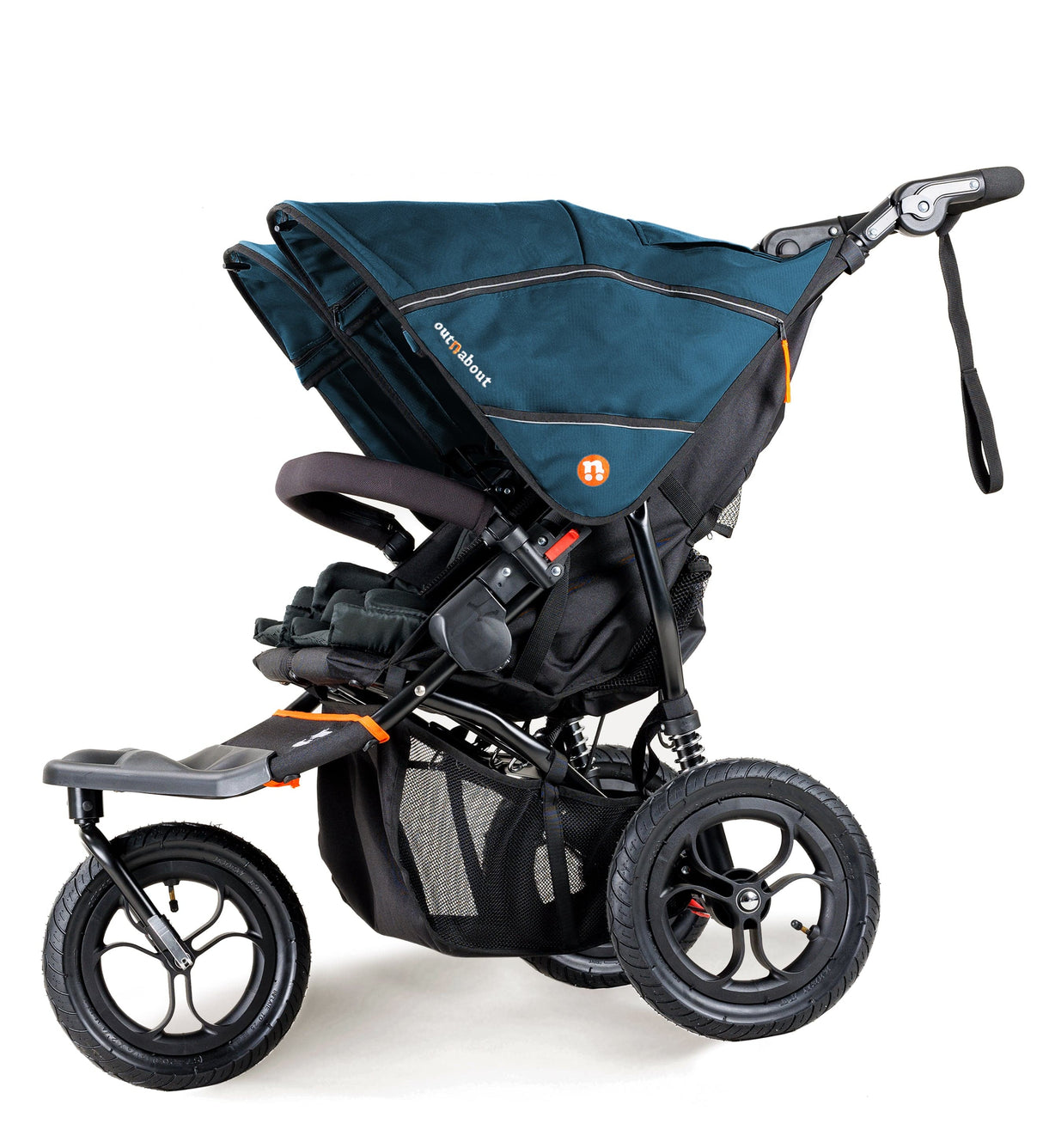 Out n About Nipper V5 Double Pushchair - Highland Blue