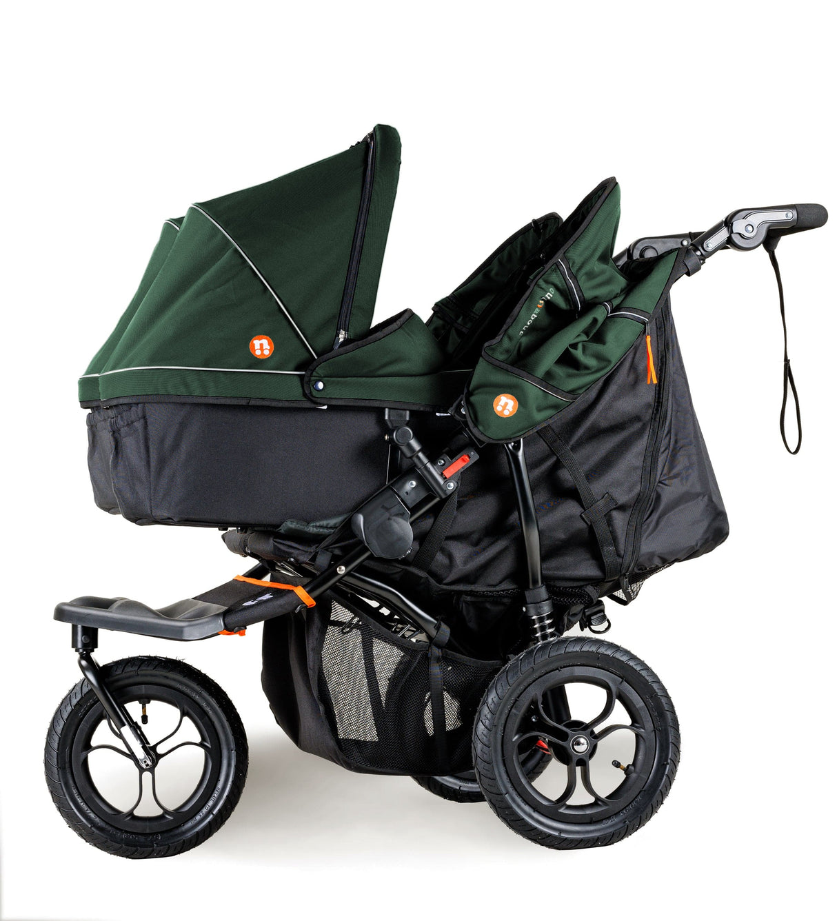 Out n About Nipper V5 Double Pushchair - Sycamore Green
