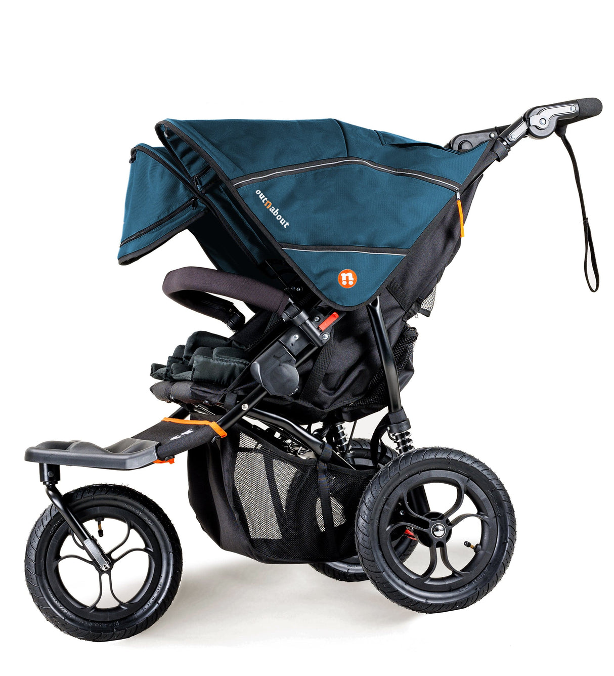 Out n About Nipper V5 Double Pushchair - Highland Blue