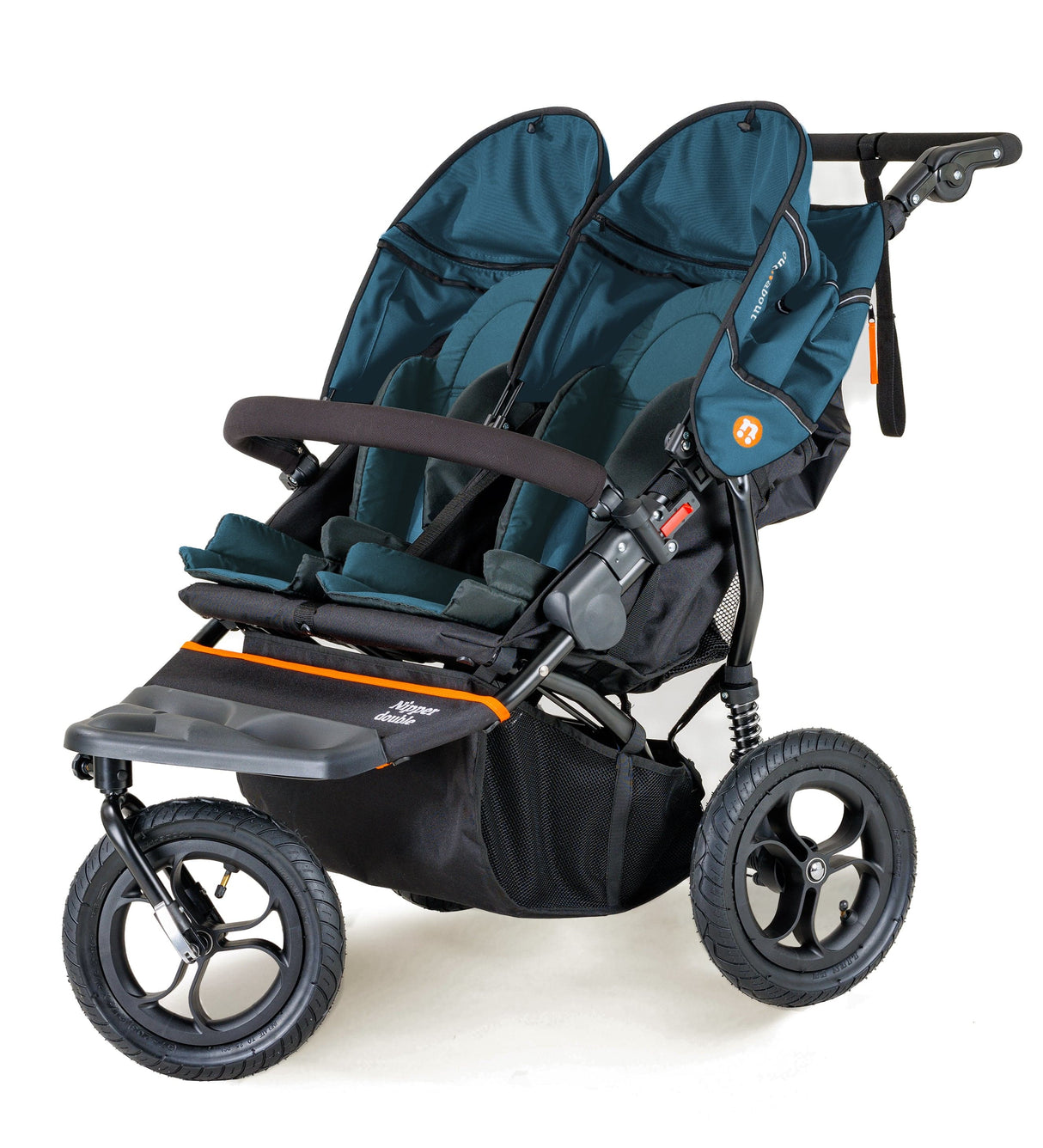Out n About Nipper V5 Double Pushchair - Highland Blue