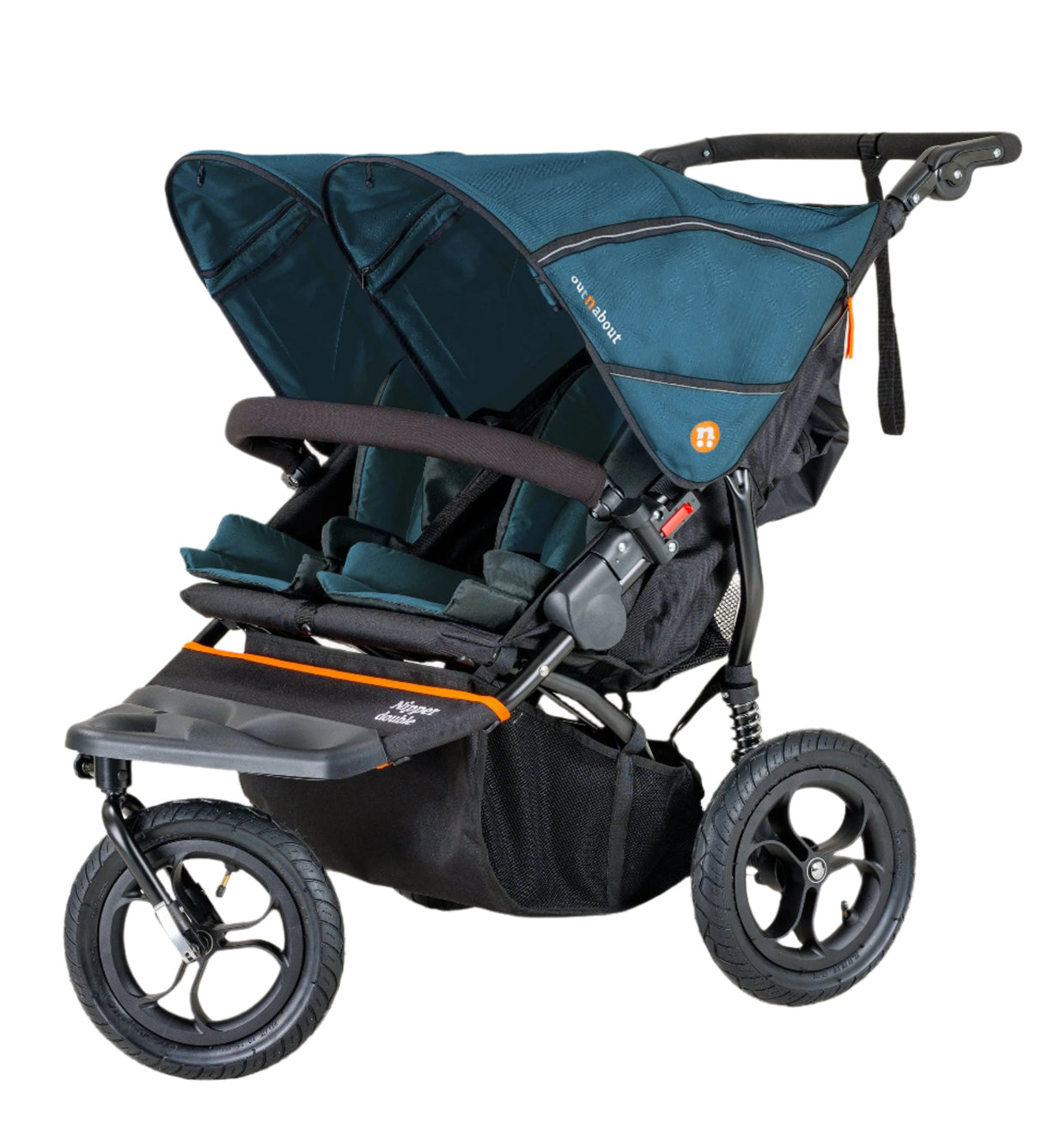 Out n About Nipper V5 Double Pushchair - Highland Blue