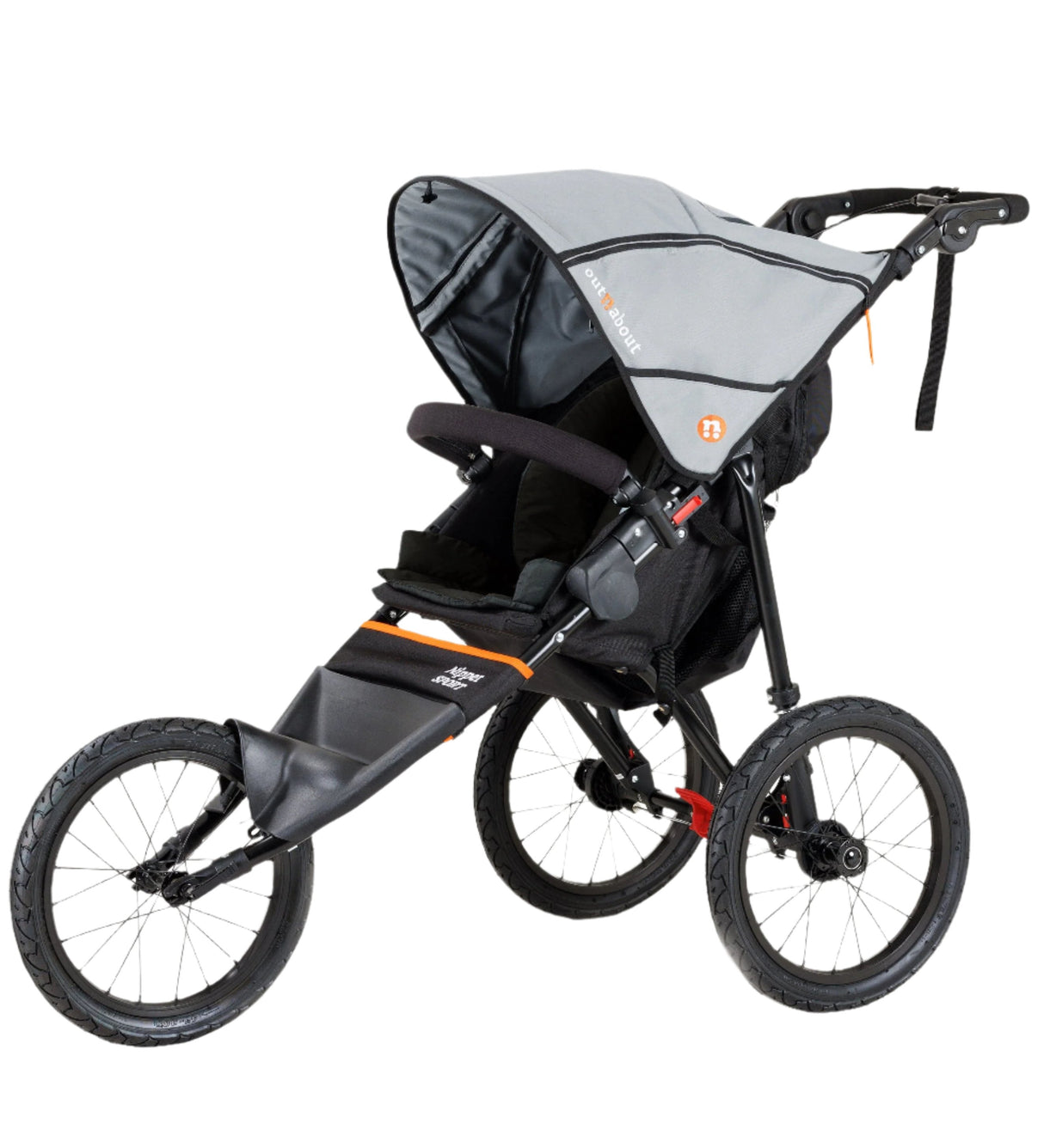 Out n About Nipper V5 Sport Jogging Pushchair - Rocksalt Grey