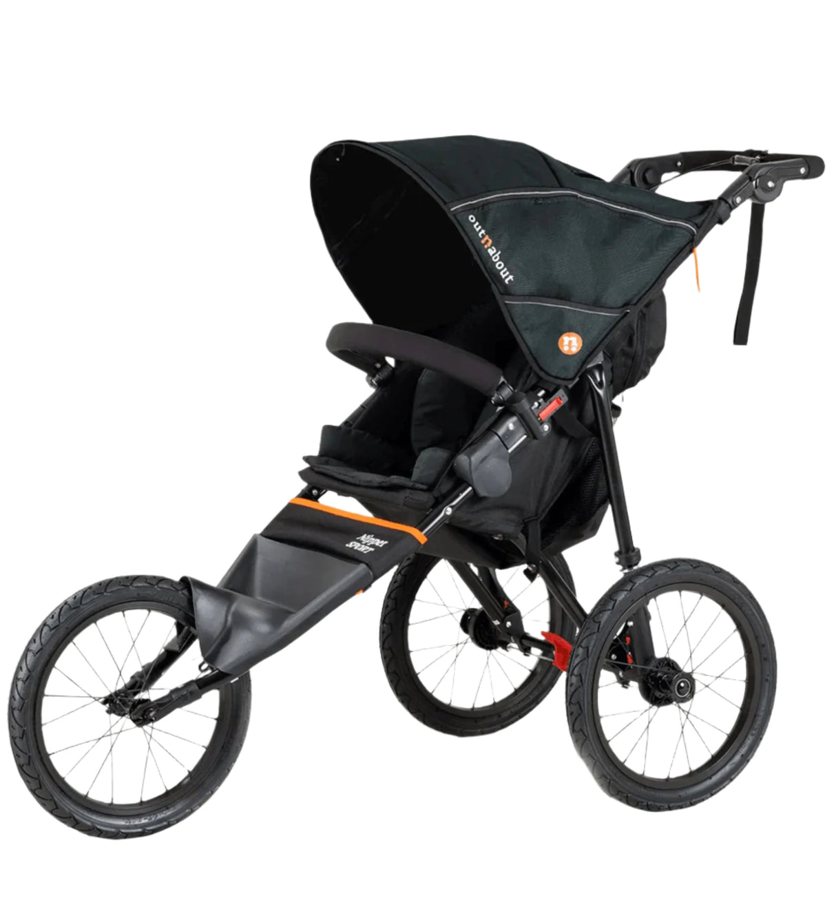 Out n About Nipper V5 Sport Jogging Pushchair - Summit Black