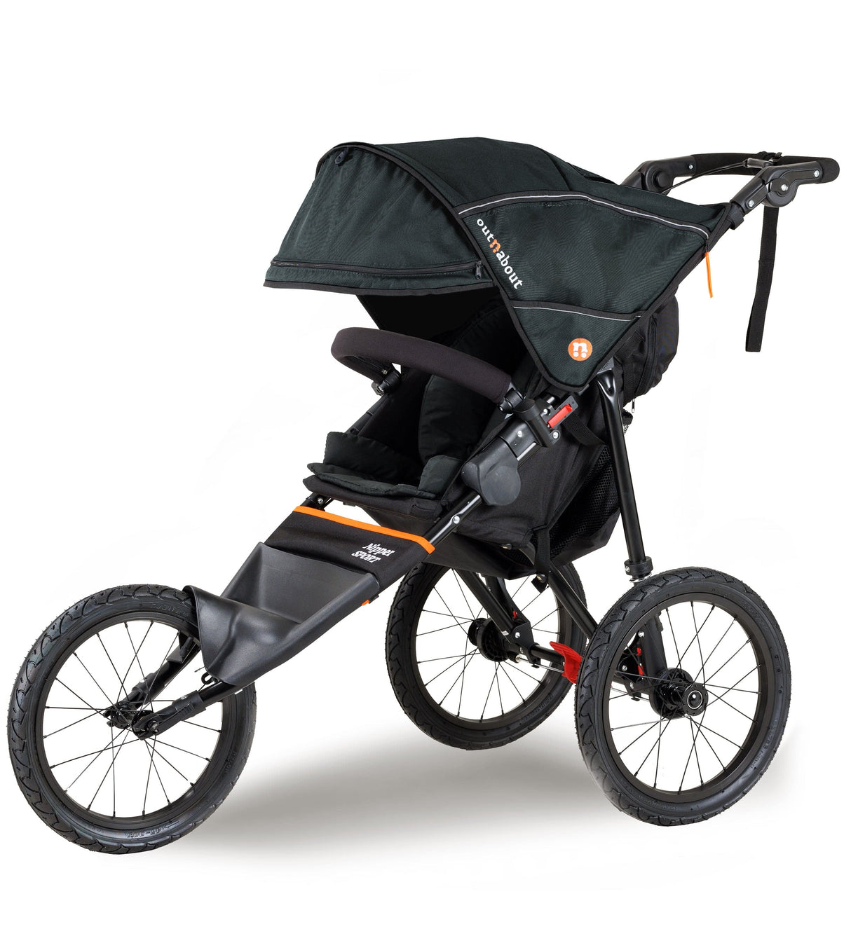 Out n About Nipper V5 Sport Jogging Pushchair - Summit Black