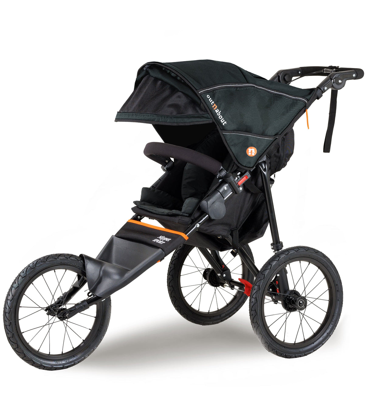 Out n About Nipper V5 Sport Jogging Pushchair - Summit Black