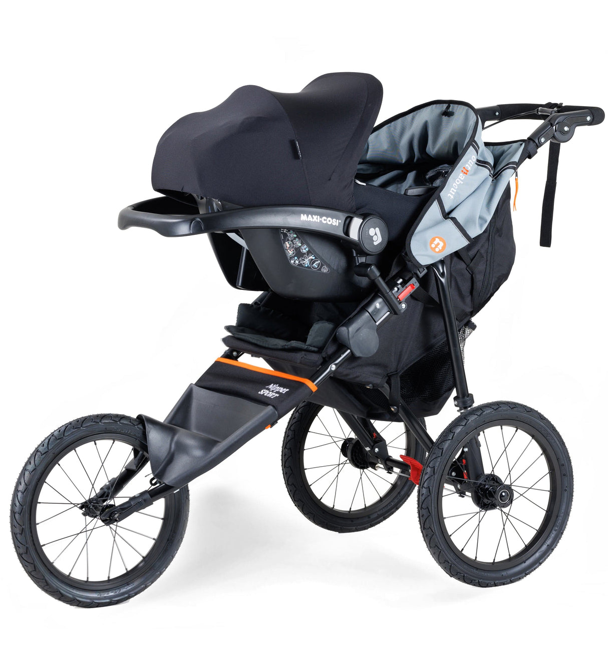 Out n About Nipper V5 Sport Jogging Pushchair - Highland Blue