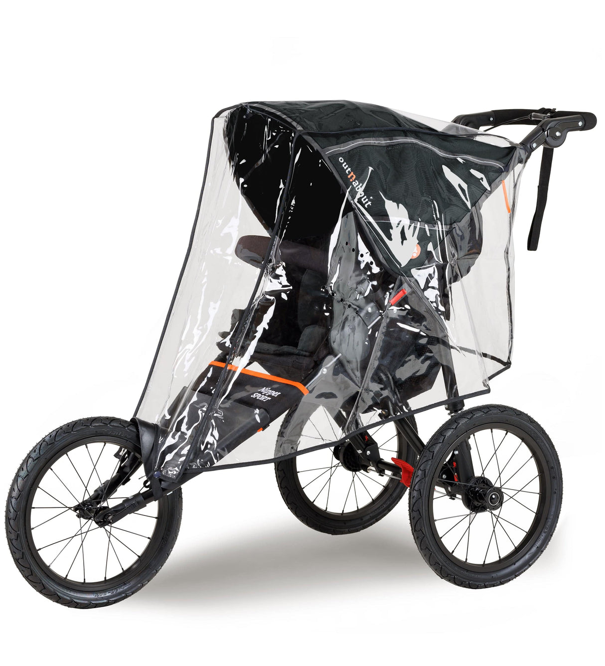 Out n About Nipper V5 Sport Jogging Pushchair - Summit Black