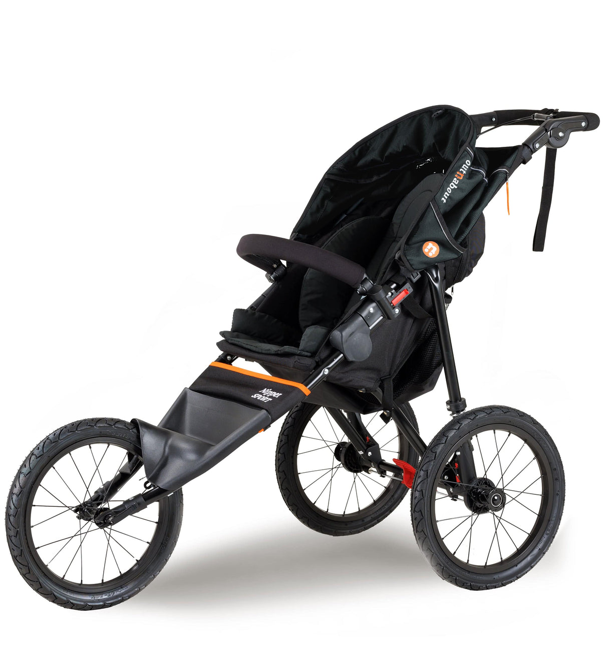 Out n About Nipper V5 Sport Jogging Pushchair - Summit Black