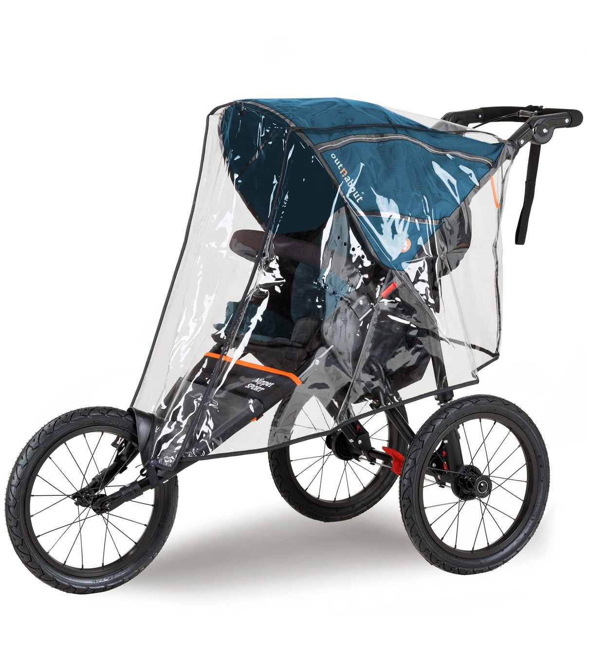Out n About Nipper V5 Sport Jogging Pushchair - Highland Blue
