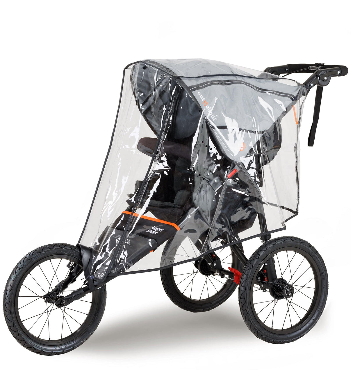 Out n About Nipper V5 Sport Jogging Pushchair - Rocksalt Grey