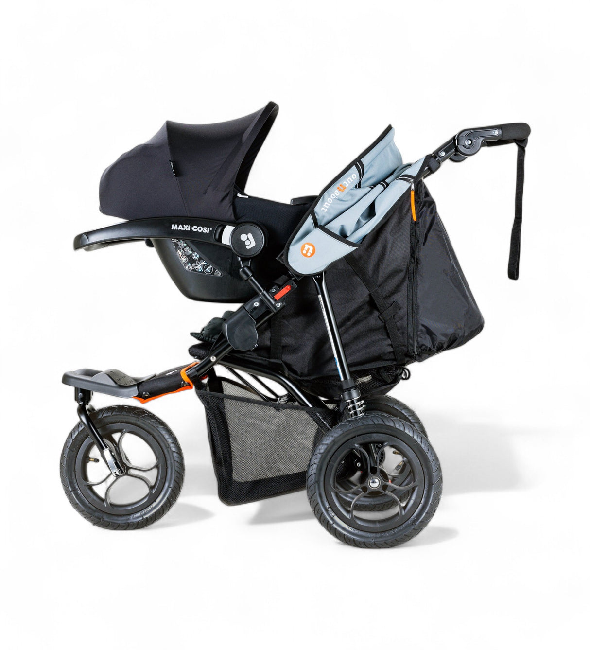 Out n About Nipper V6 Single Pushchair - Rocksalt Grey