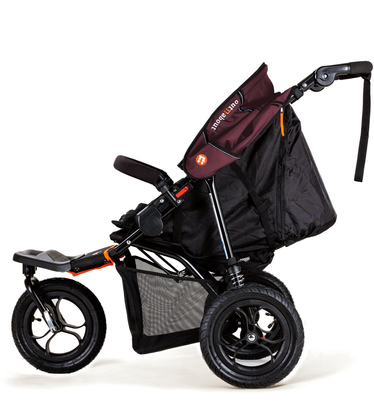 Out n About Nipper V5 Single Pushchair - Brambleberry Red