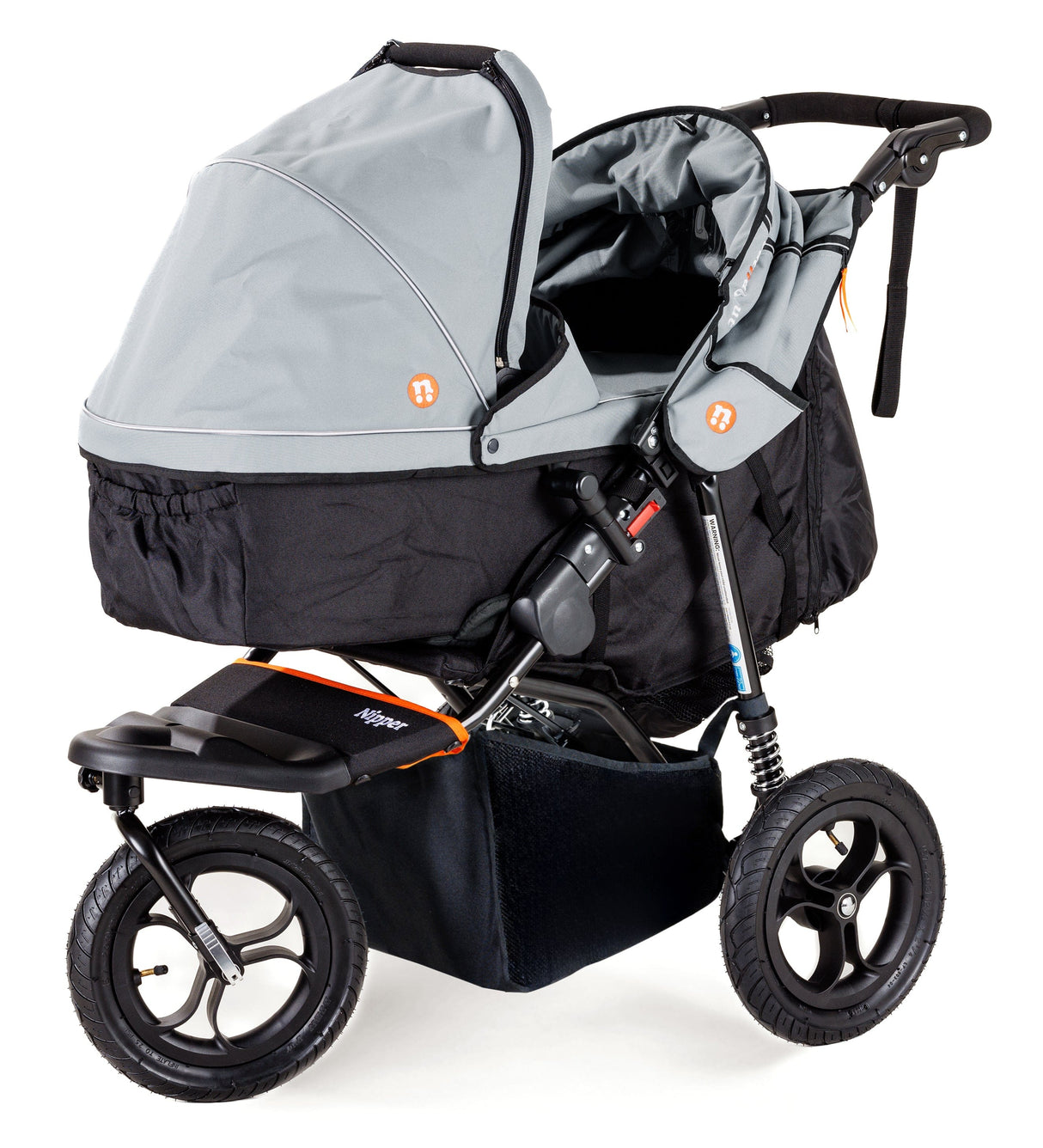 Out n About Nipper V5 Single Pushchair - Rocksalt Grey