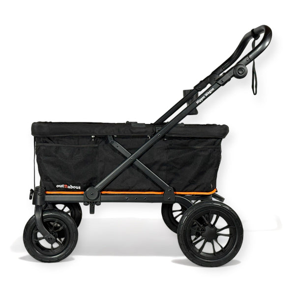 Out N About Nipper Stroller Wagon V6 - Summit Black