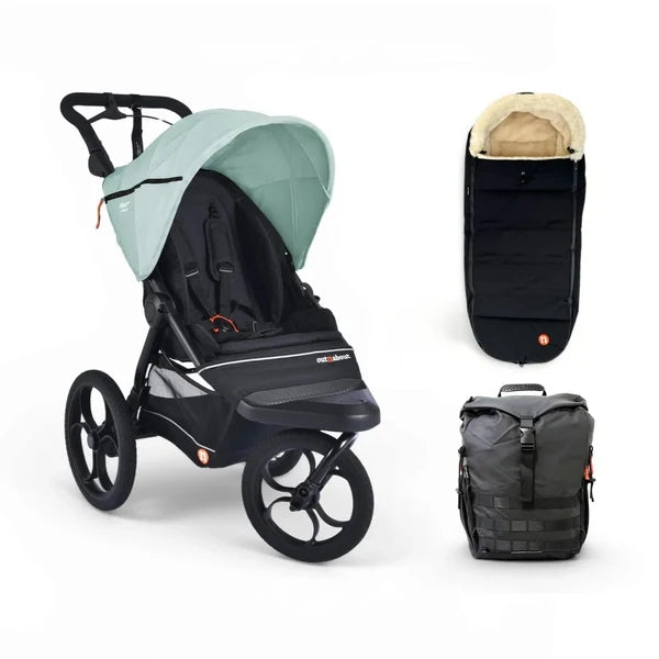 Out N About Nipper Compact Adventure Bundle - Pebble Mint