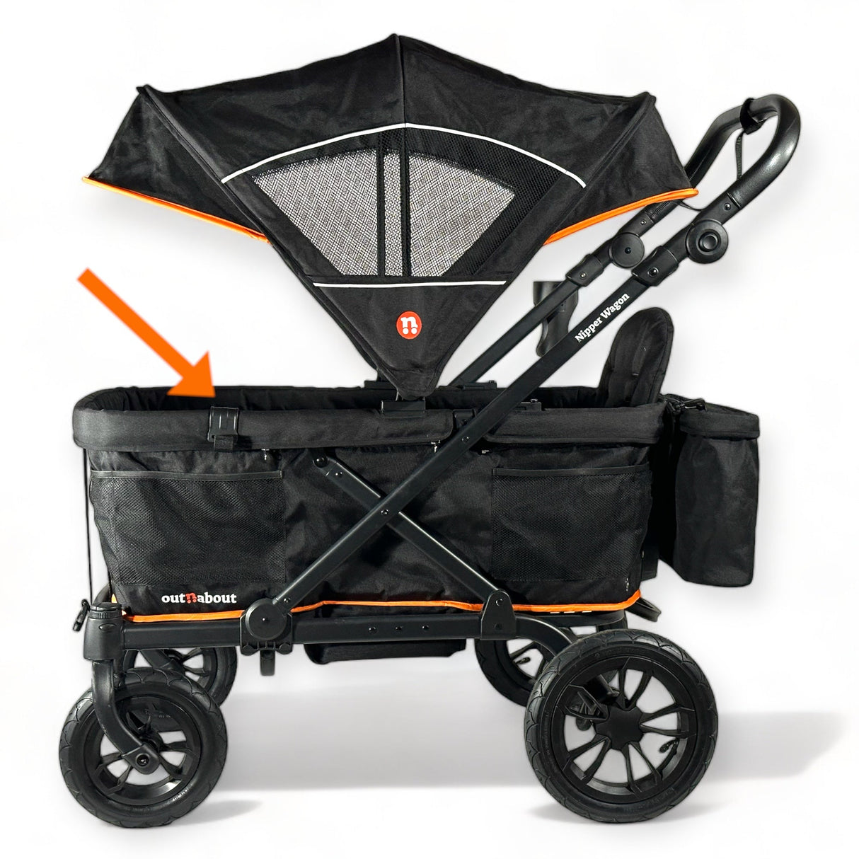 Out n About Nipper Wagon Bag Hooks