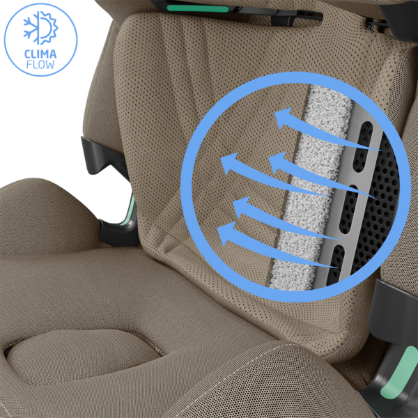 Maxi Cosi Pearl XL Slide Pro 2026 Car Seat - Authentic Truffle
