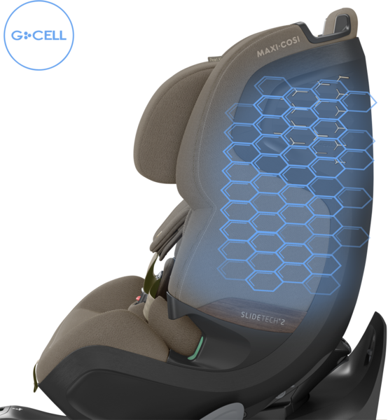 Maxi Cosi Pearl XL Slide Pro 2026 Car Seat - Authentic Truffle