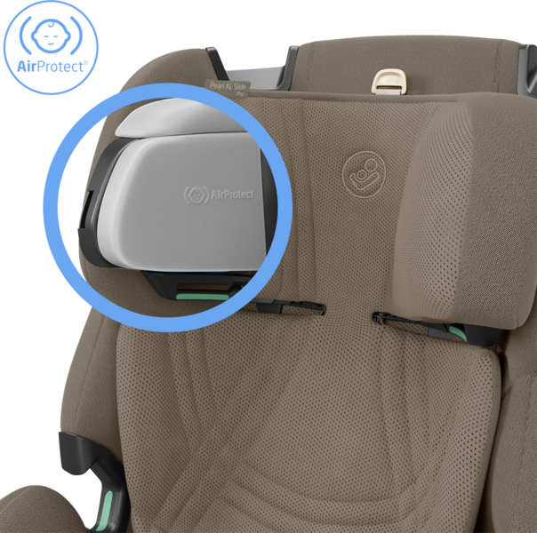 Maxi Cosi Pearl XL Slide Pro 2026 Car Seat - Authentic Truffle
