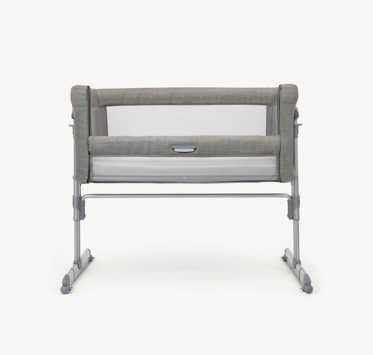 Joie Roomie Glide Bedside Crib - Foggy Grey