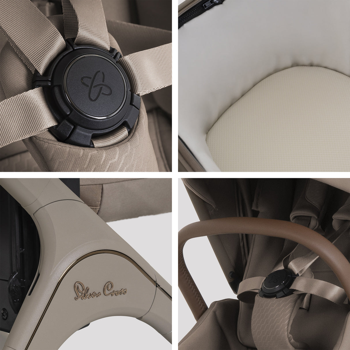 Silver Cross Cove 2 Pushchair Bundle with Accessories - Champagne 9
