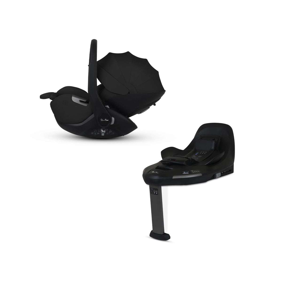 Silver Cross Glide Plus 360 Infant Car Seat - Iconic Black