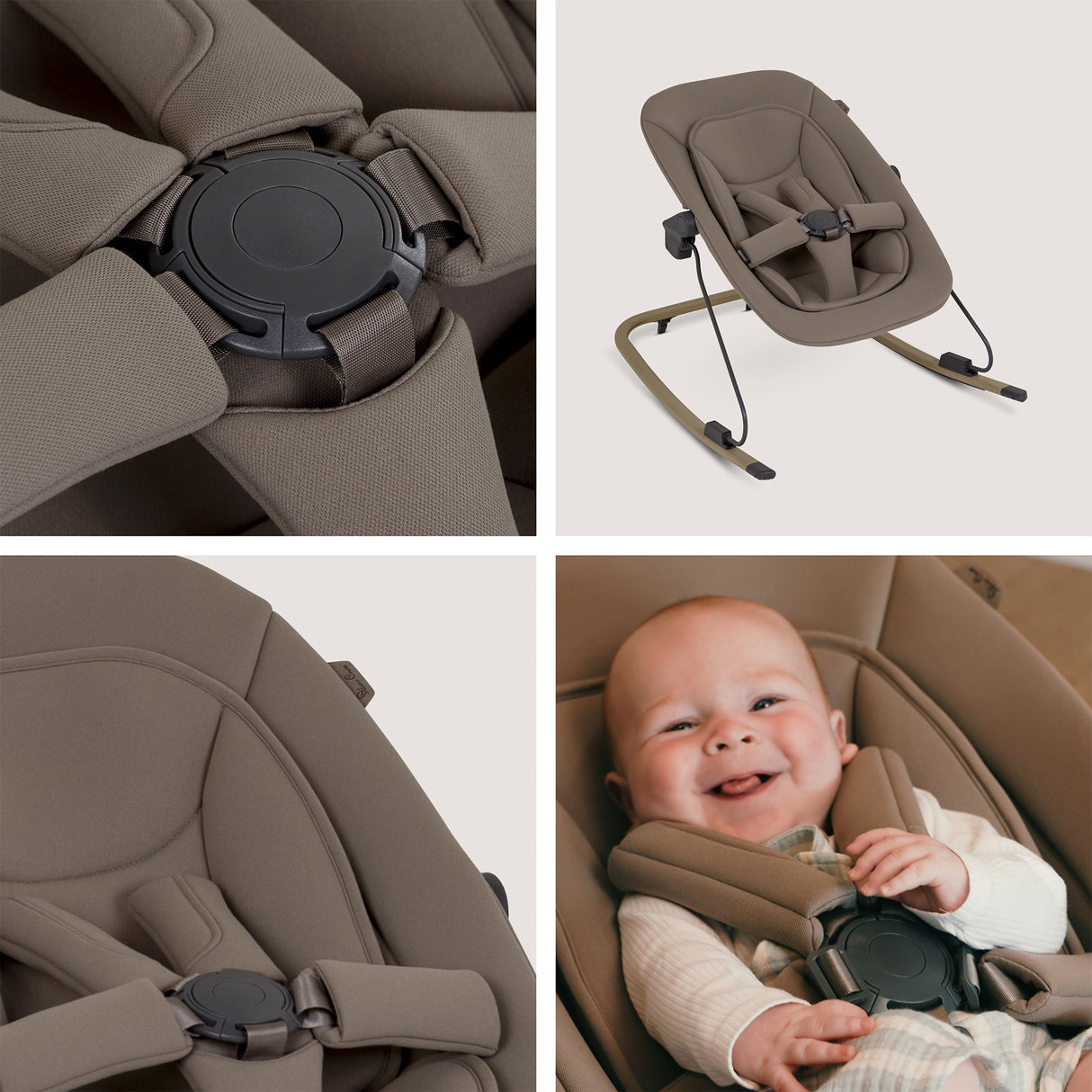 Silver Cross Nest & Nuture | 4 in 1 Highchair and Bouncer Bundle - Biscuit 5