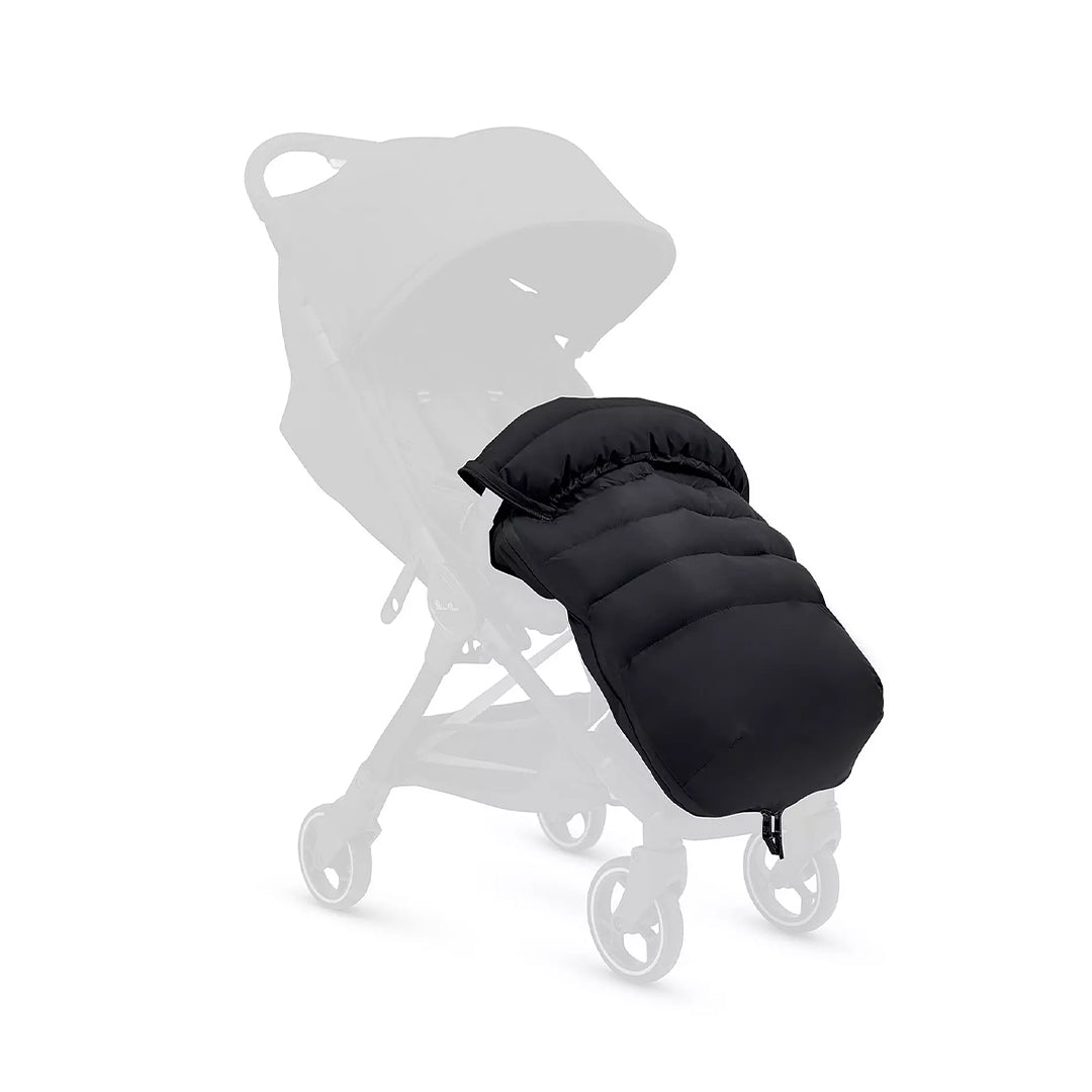 Silver Cross Universal Stroller Footmuff - Black