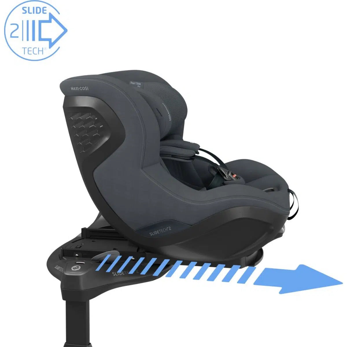 Maxi Cosi Pearl Slide Pro 2026 Car Seat - Authentic Graphite