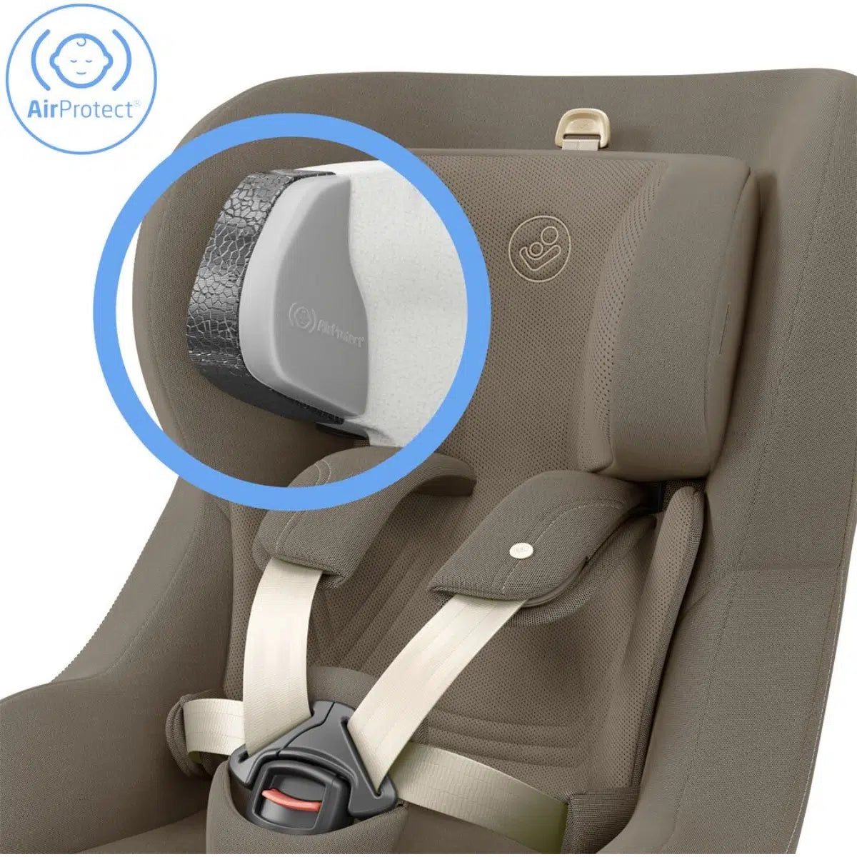 Maxi Cosi Pearl Slide Pro 2026 Car Seat - Authentic Truffle