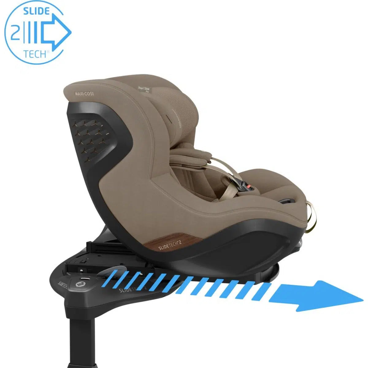 Maxi Cosi Pearl Slide Pro 2026 Car Seat - Authentic Truffle