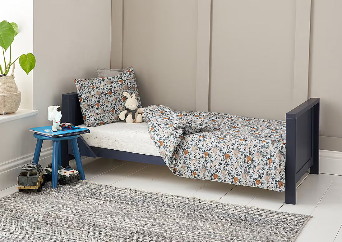 Tutti Bambini Tivoli 2 Piece Nursery Furniture Set with Cot Bed & Dresser - Navy