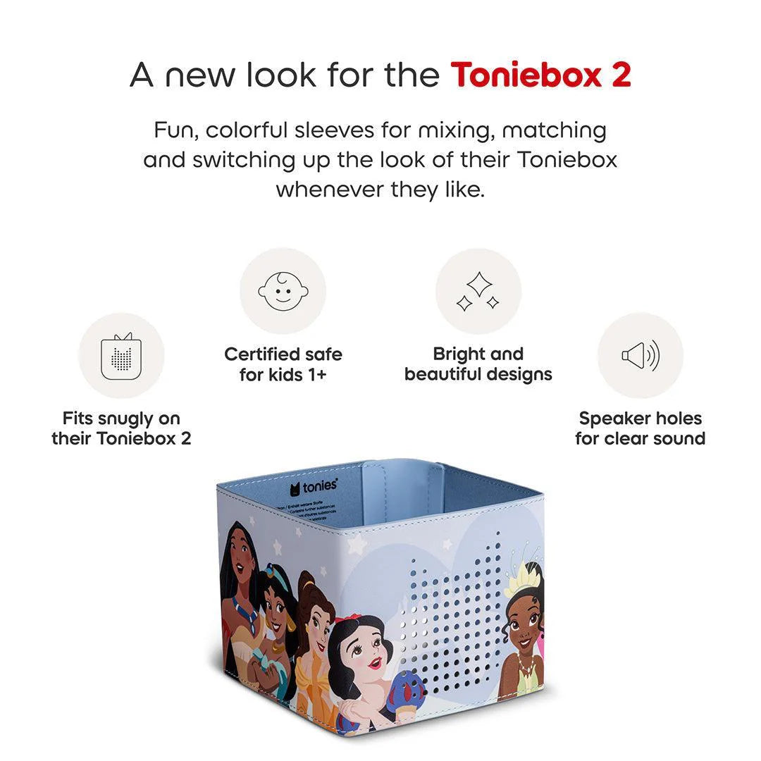 Tonies Toniebox 2 Sleeve - Disney Princess